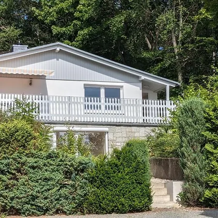 Ferienhaus Weissevilla Friedrichsbrunn Weisse Haus